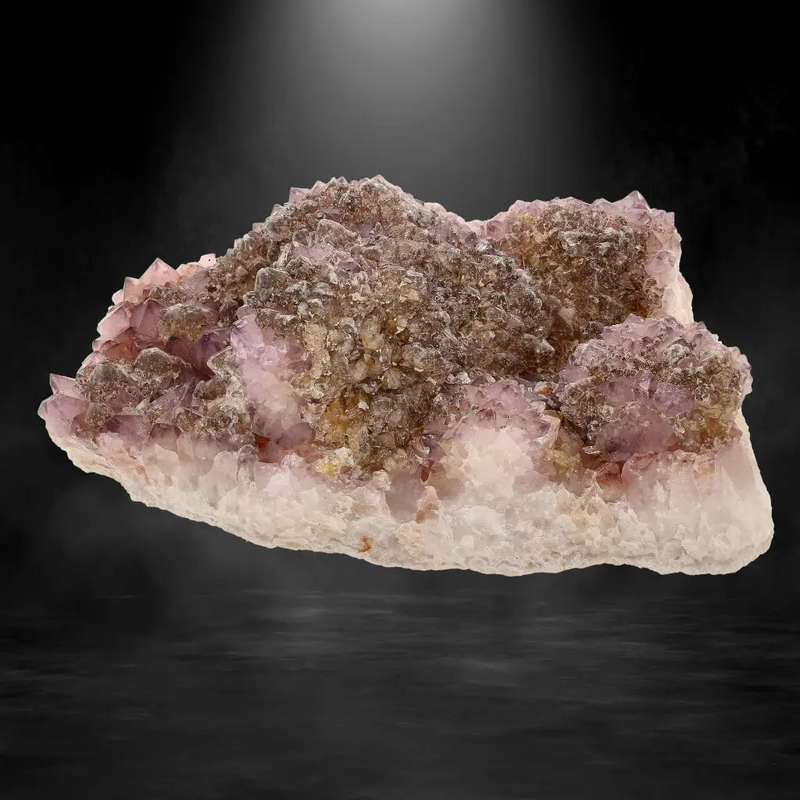 Exceptional Zoned Ametrine Plate  Riemvasmaak Rarity