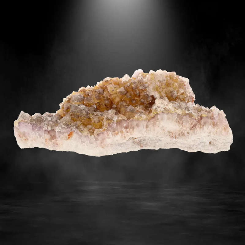 Golden-Zoned Ametrine Blade  Riemvasmaak Collector's Specimen