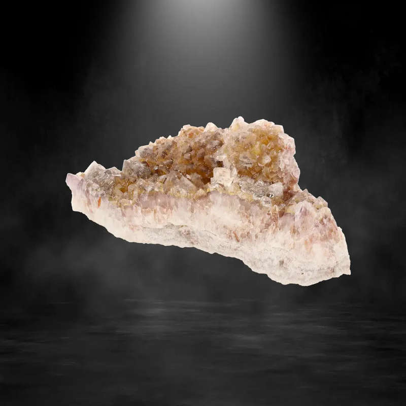 Golden-Zoned Ametrine Blade  Riemvasmaak Collector's Specimen