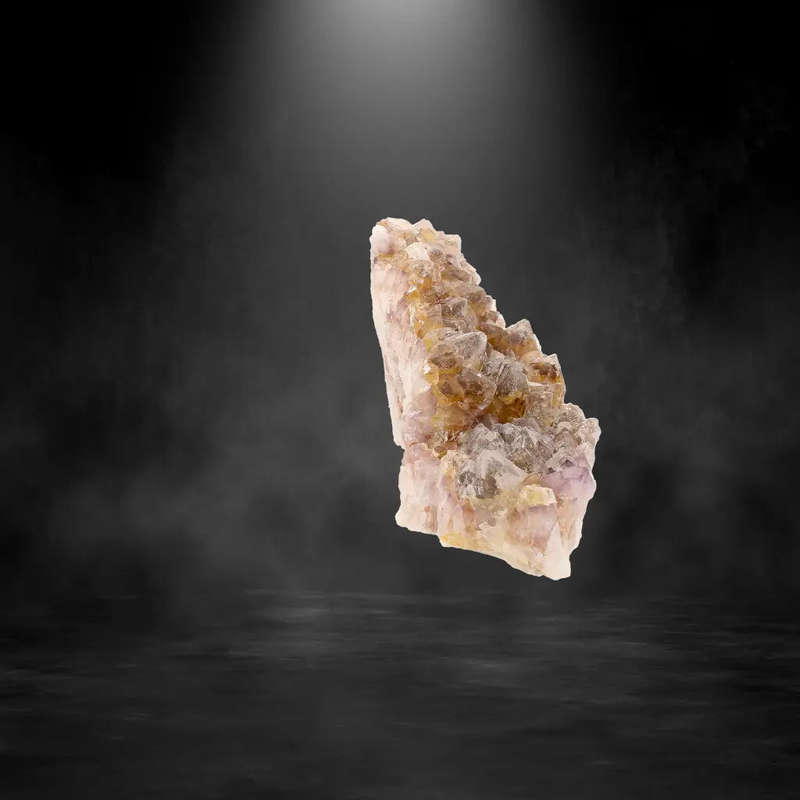 Golden-Zoned Ametrine Blade  Riemvasmaak Collector's Specimen