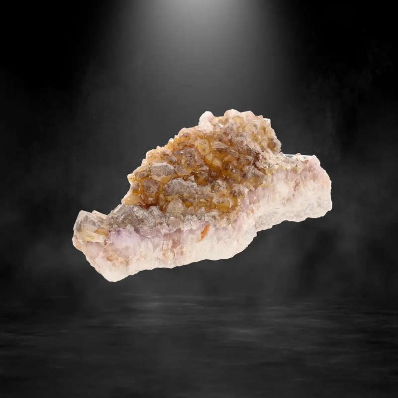 Golden-Zoned Ametrine Blade  Riemvasmaak Collector's Specimen