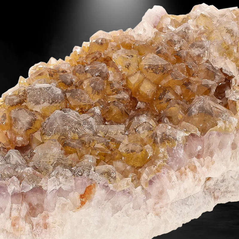 Golden-Zoned Ametrine Blade  Riemvasmaak Collector's Specimen