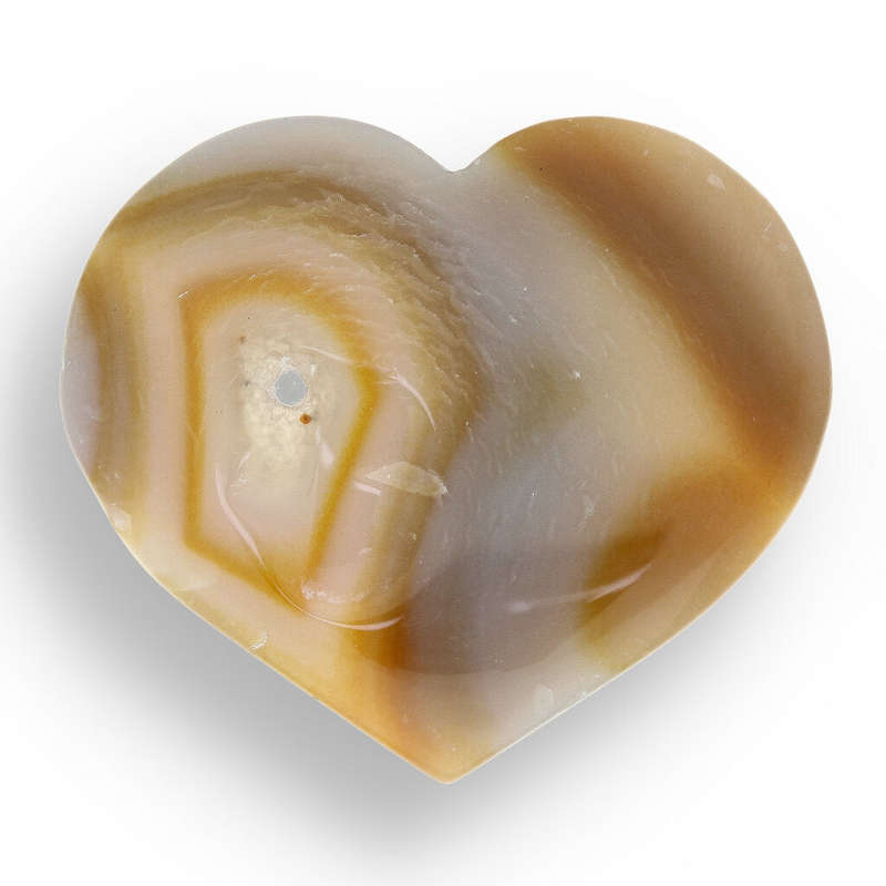 Agate Heart of Harmony and Healing