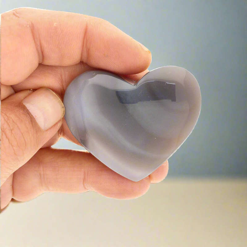 Agate Pocket Heart of Positivity
