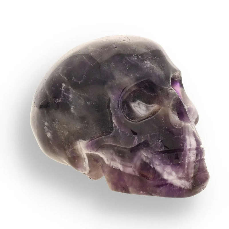 Amethyst Skull: Mystic Guardian of Serenity