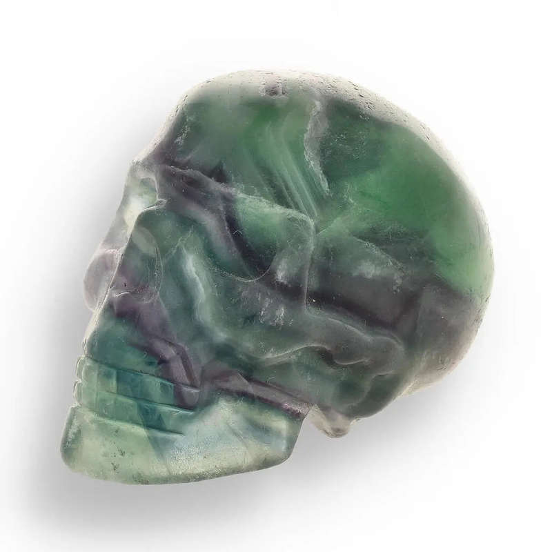 Fluorite Skull of Focus: A Collectors Gem