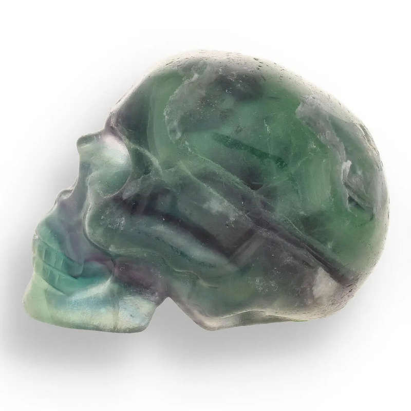 Fluorite Skull of Focus: A Collectors Gem