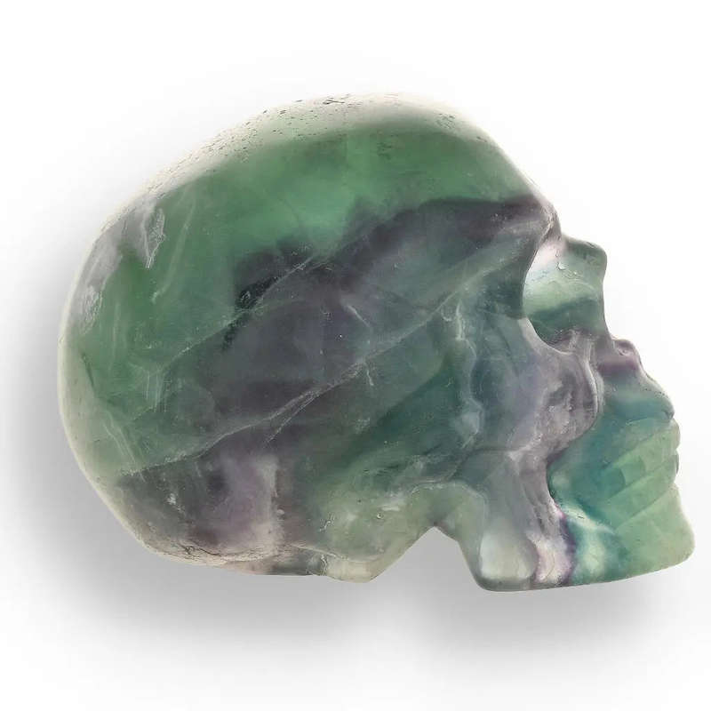 Fluorite Skull of Focus: A Collectors Gem