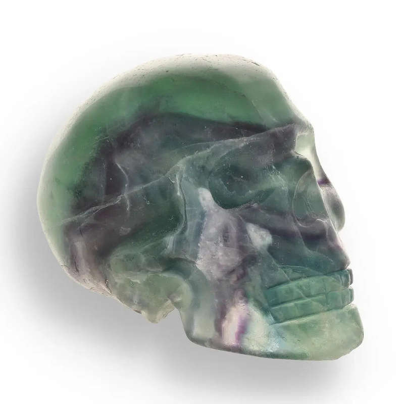 Fluorite Skull of Focus: A Collectors Gem