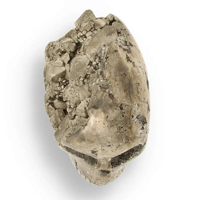 Ancient Wisdom Meets Modern Energy: The Pyrite Carved Skull