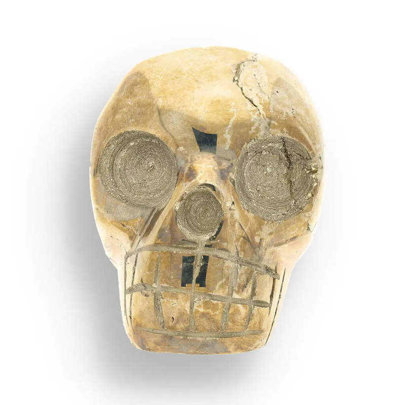 Pyrite Crystal Skull: Channel Abundance and Strength