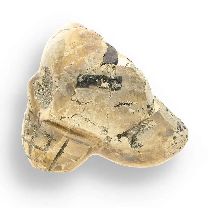 Pyrite Crystal Skull: Channel Abundance and Strength
