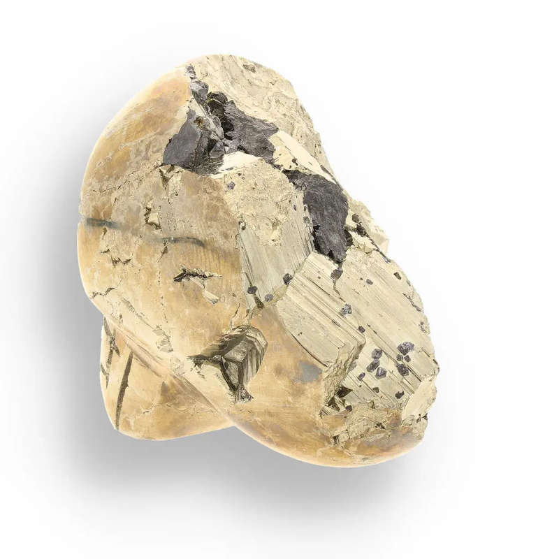 Pyrite Crystal Skull: Channel Abundance and Strength