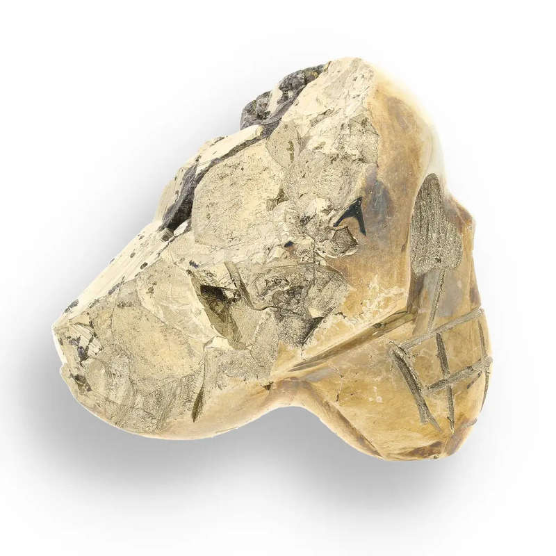 Pyrite Crystal Skull: Channel Abundance and Strength