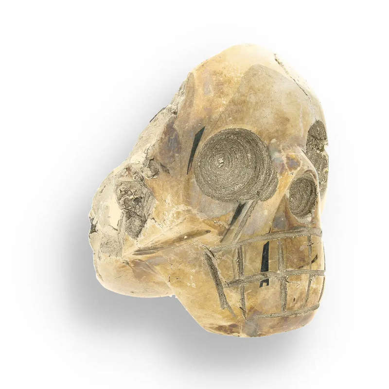 Pyrite Crystal Skull: Channel Abundance and Strength
