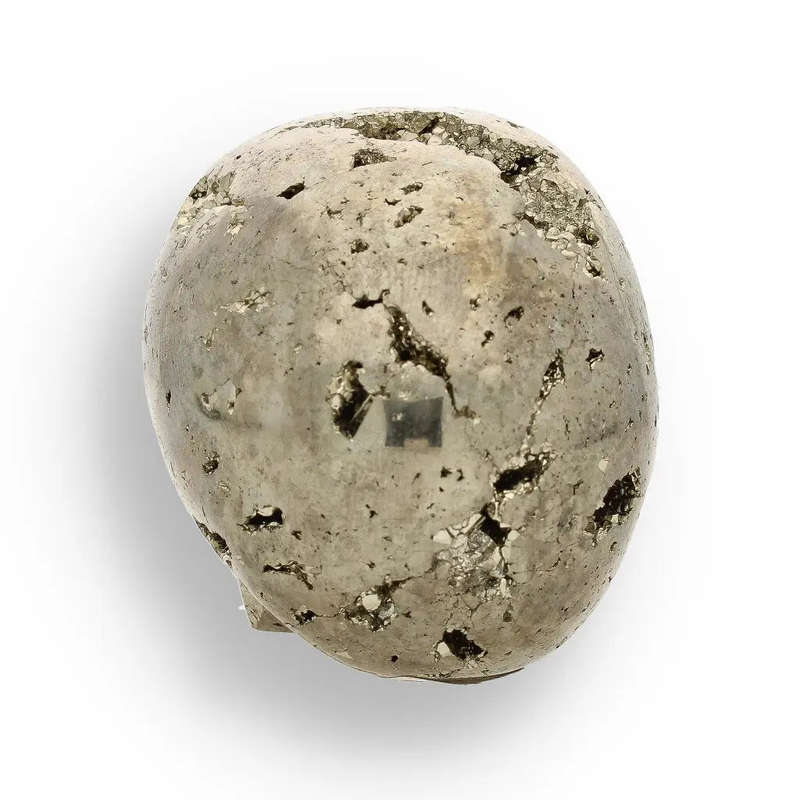 Fools Gold, Ancient Secrets: One-of-a-Kind Pyrite Carved Skull