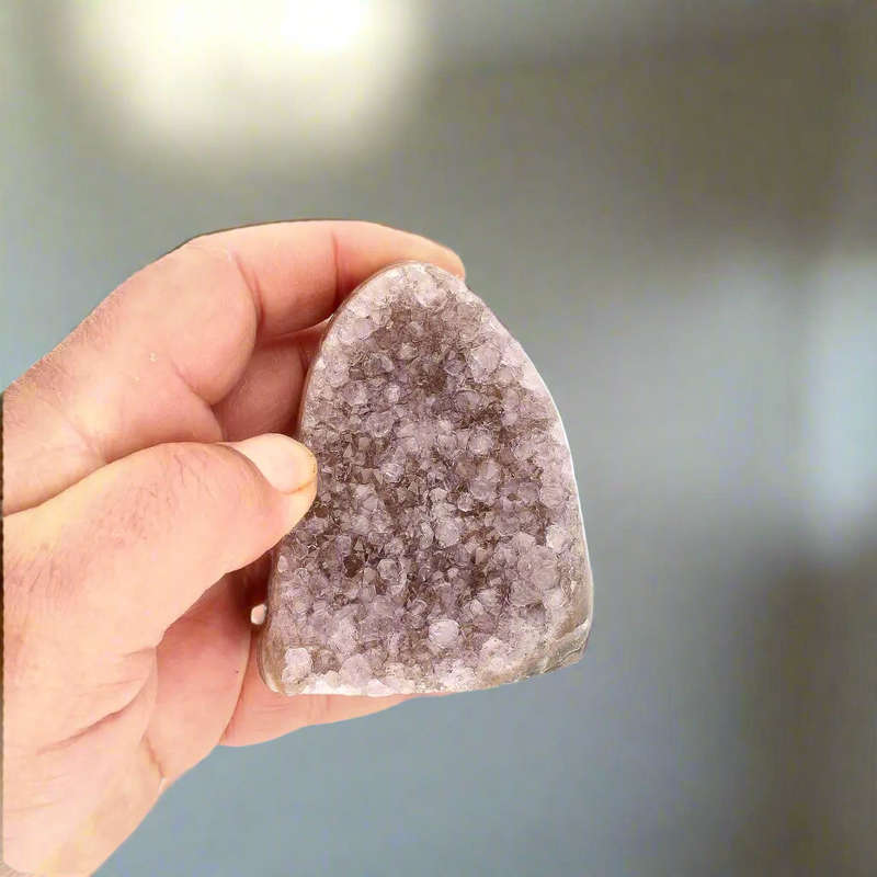 Amethyst Standing Crystal Cluster from Brazil