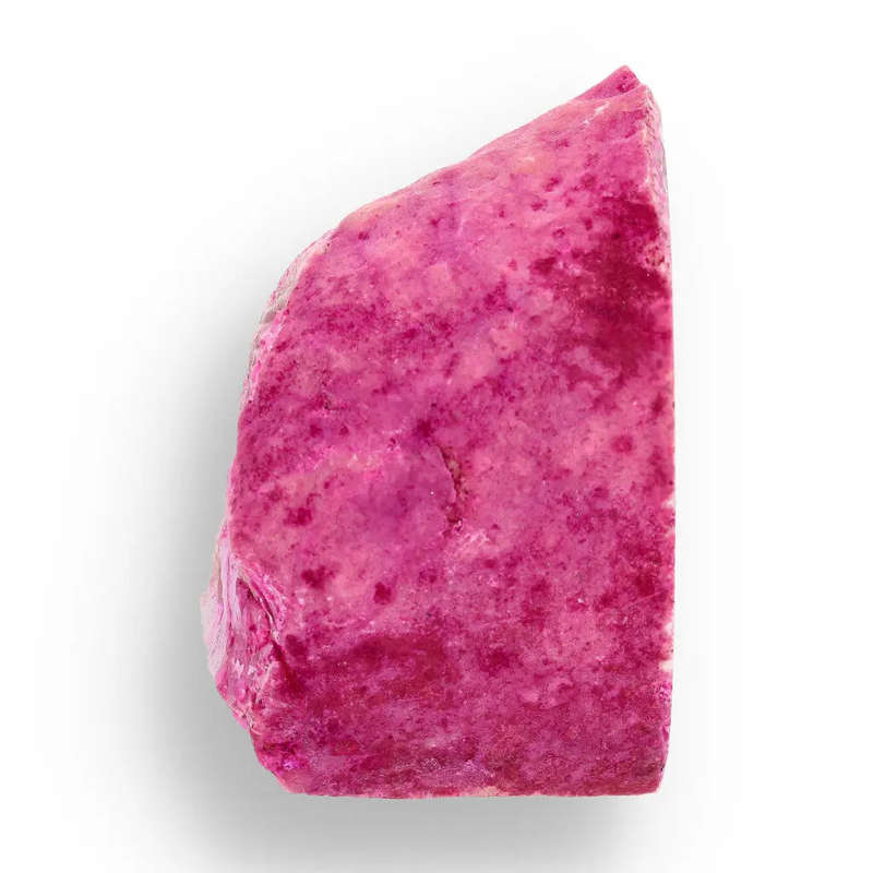 Vibrant Pink Agate Dyed Flat Base Geode
