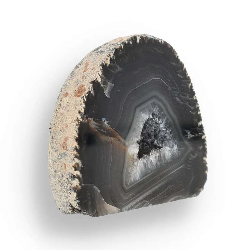 Agate Earth's Secret - Natural Flat Base Geode Specimen
