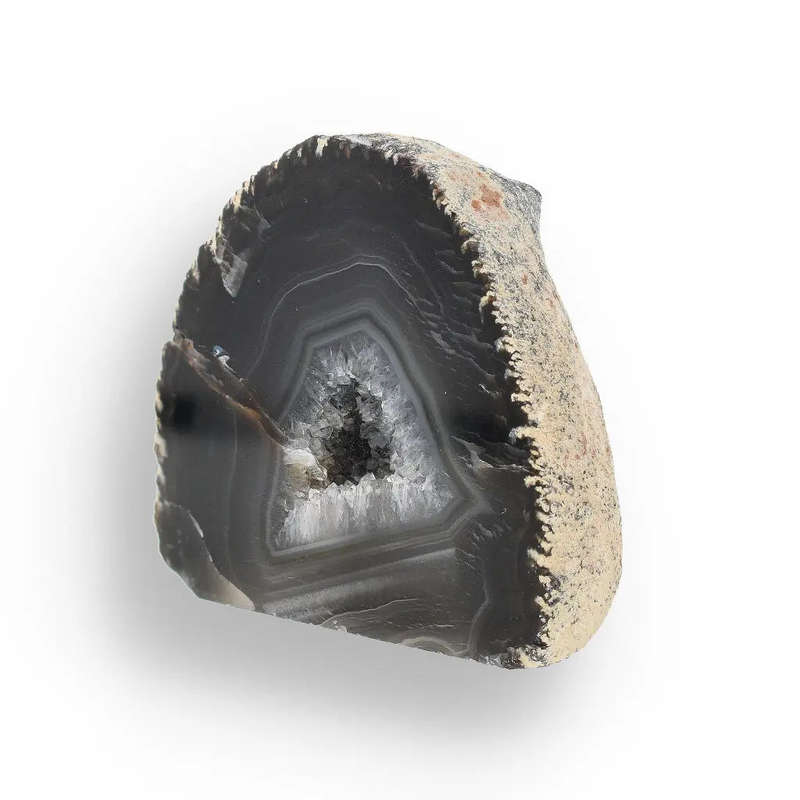 Agate Earth's Secret - Natural Flat Base Geode Specimen