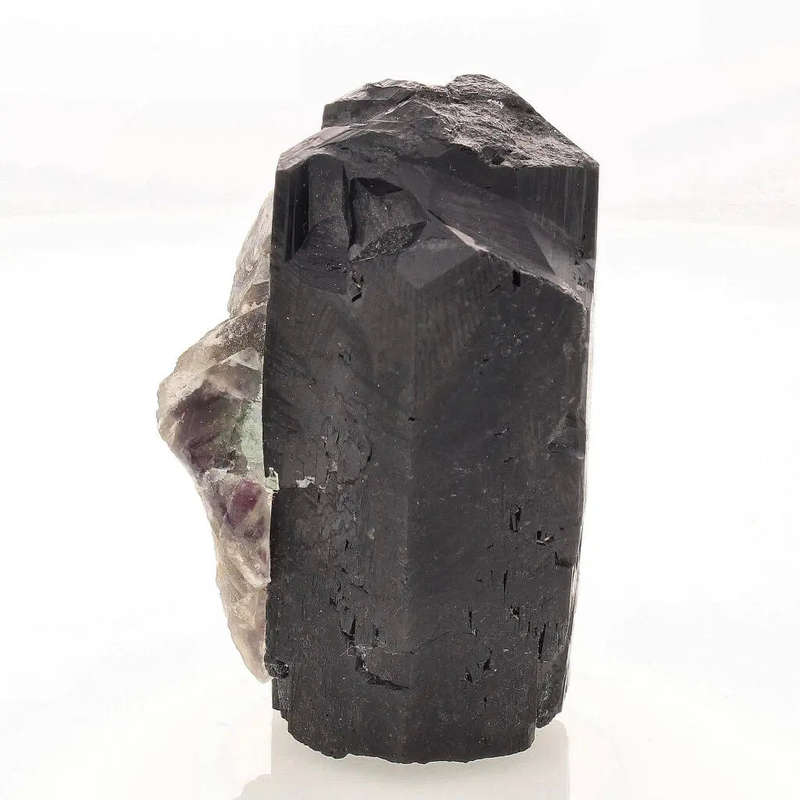 Schorl Black Tourmaline with Fluorite