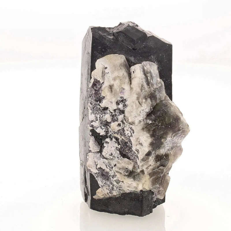 Schorl Black Tourmaline with Fluorite