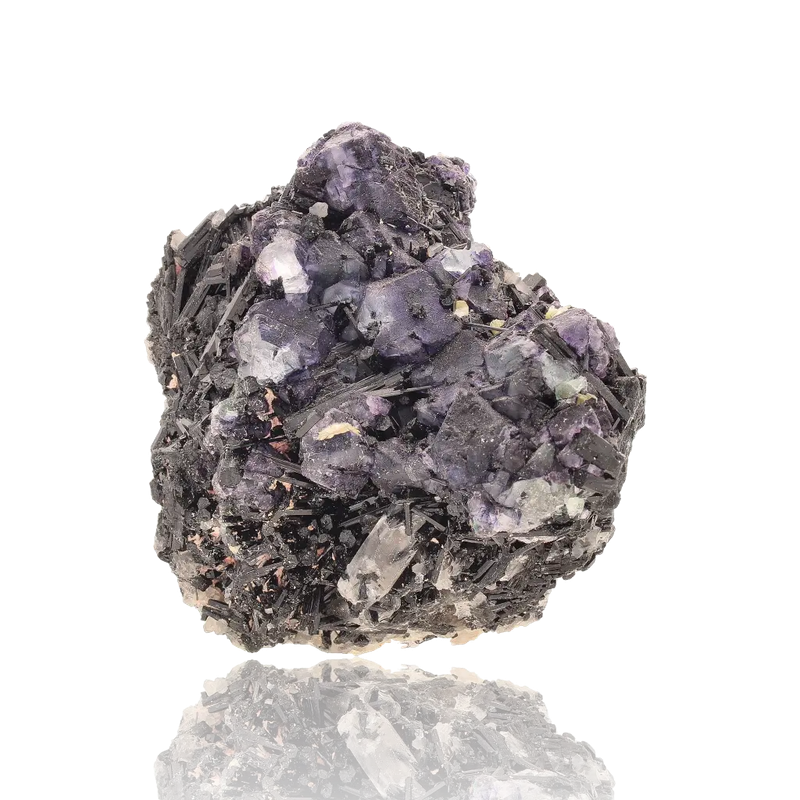 Erongo Schorl Tourmaline with Fluorite