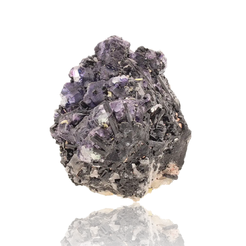 Erongo Schorl Tourmaline with Fluorite