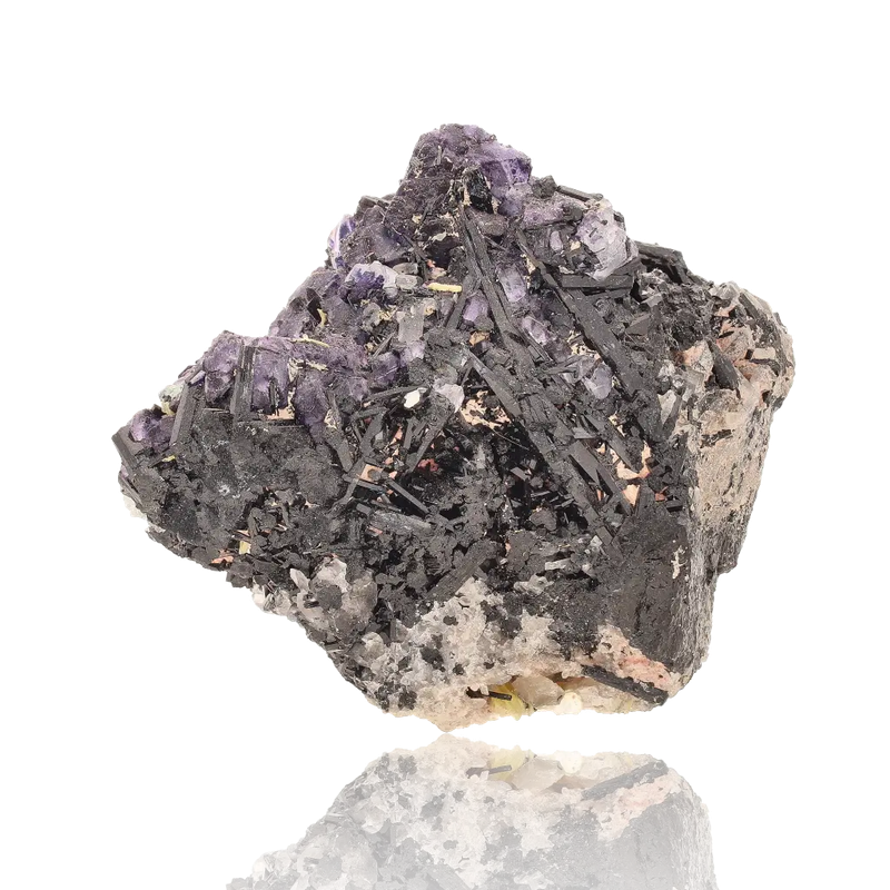 Erongo Schorl Tourmaline with Fluorite
