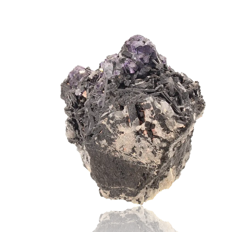 Erongo Schorl Tourmaline with Fluorite