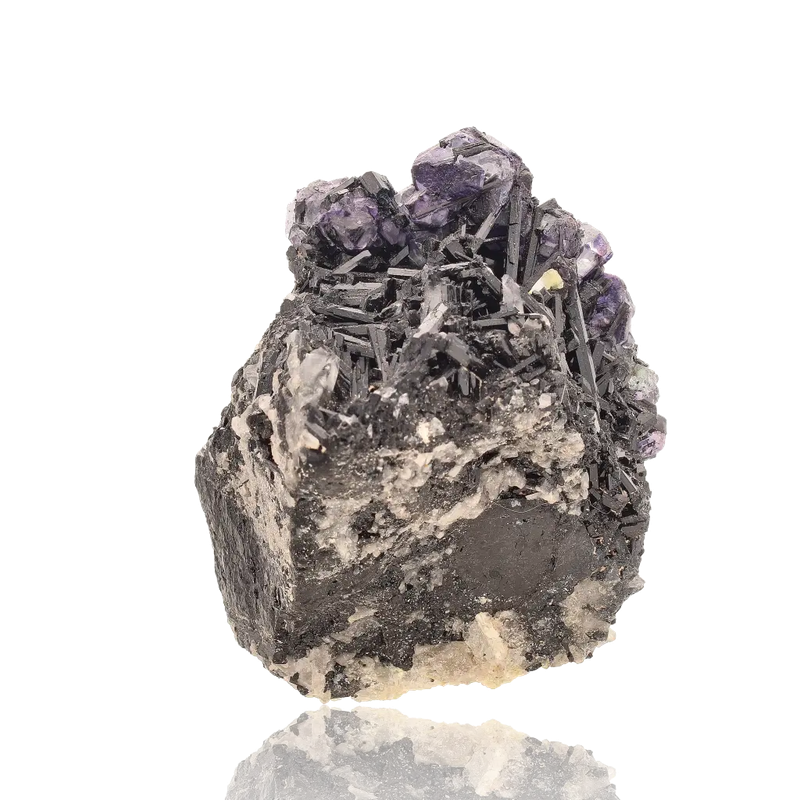Erongo Schorl Tourmaline with Fluorite