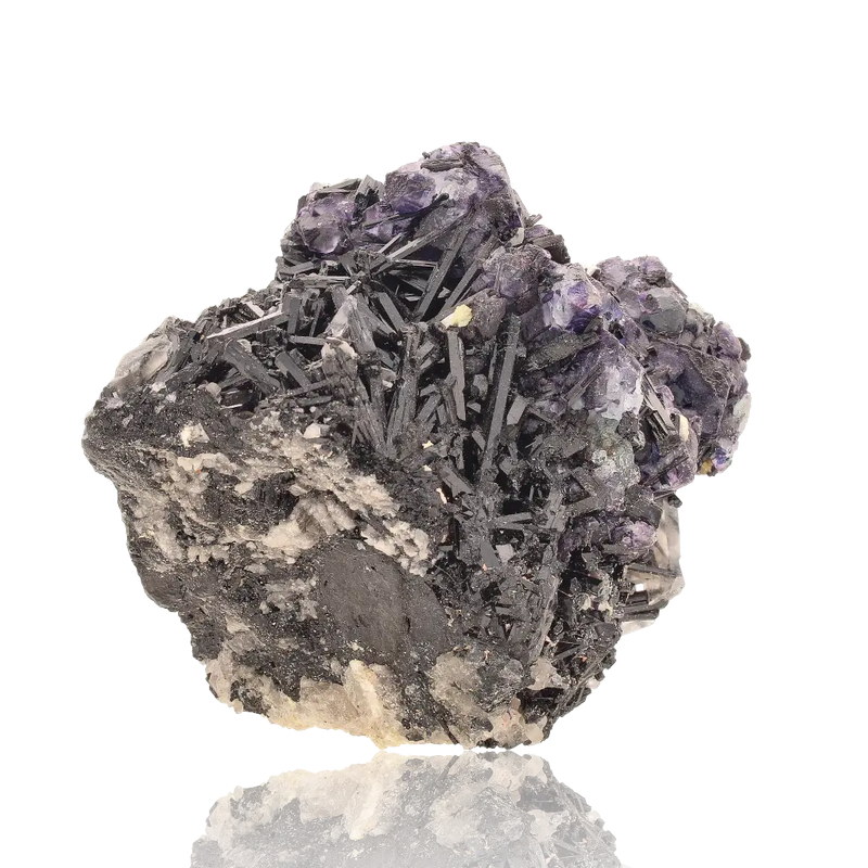 Erongo Schorl Tourmaline with Fluorite