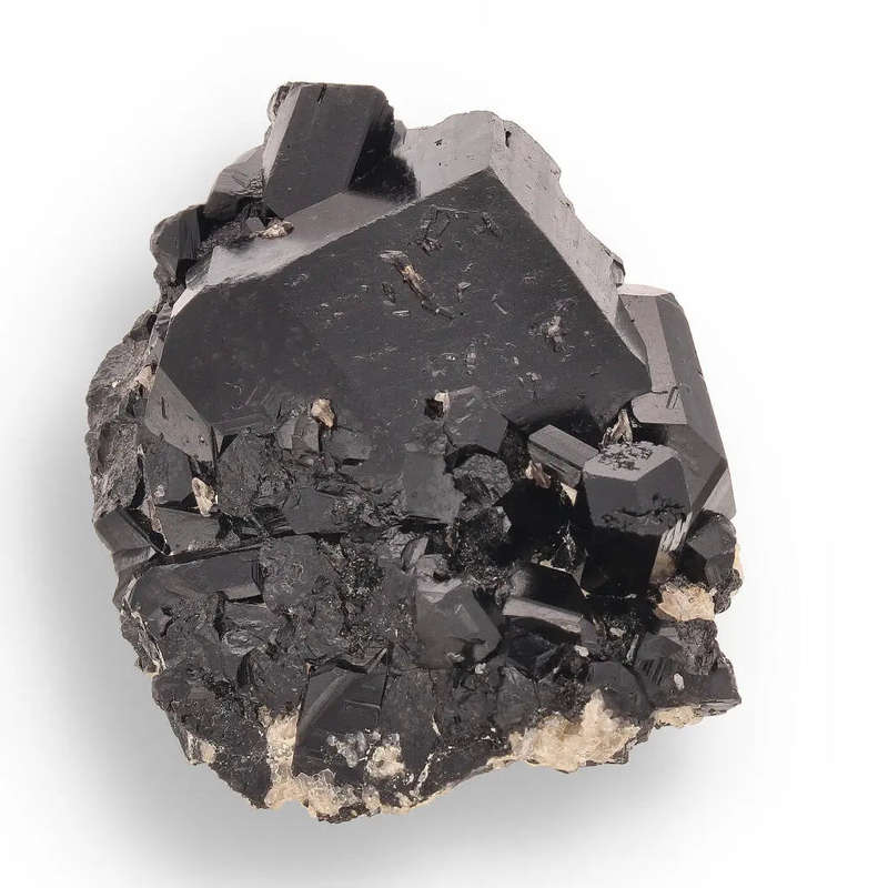 Schorl Black Tourmaline with Feldspar