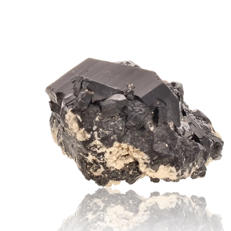 Schorl Black Tourmaline with Feldspar