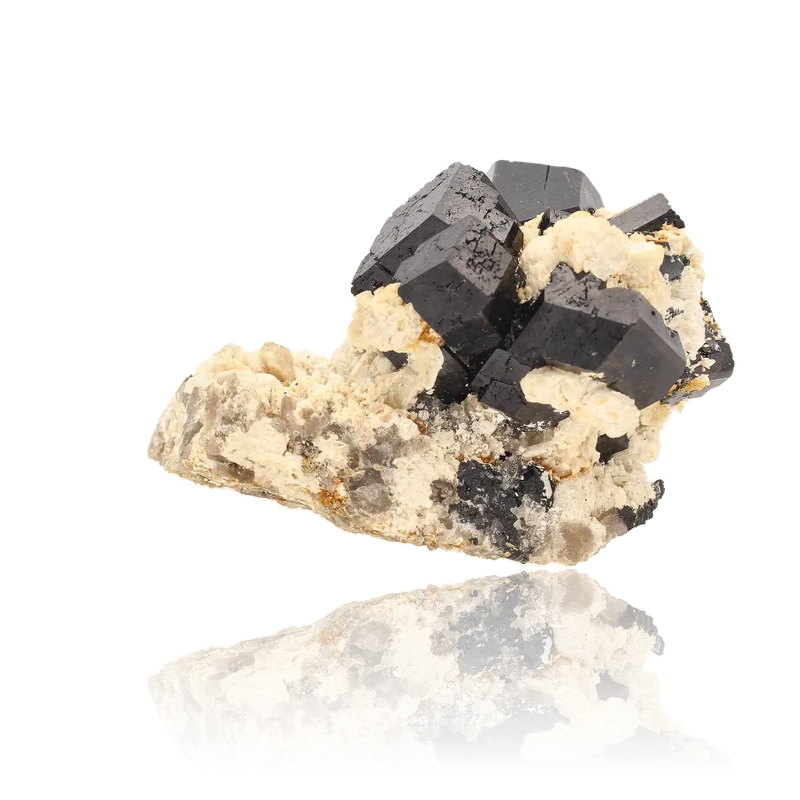 Schorl Black Tourmaline with Feldspar