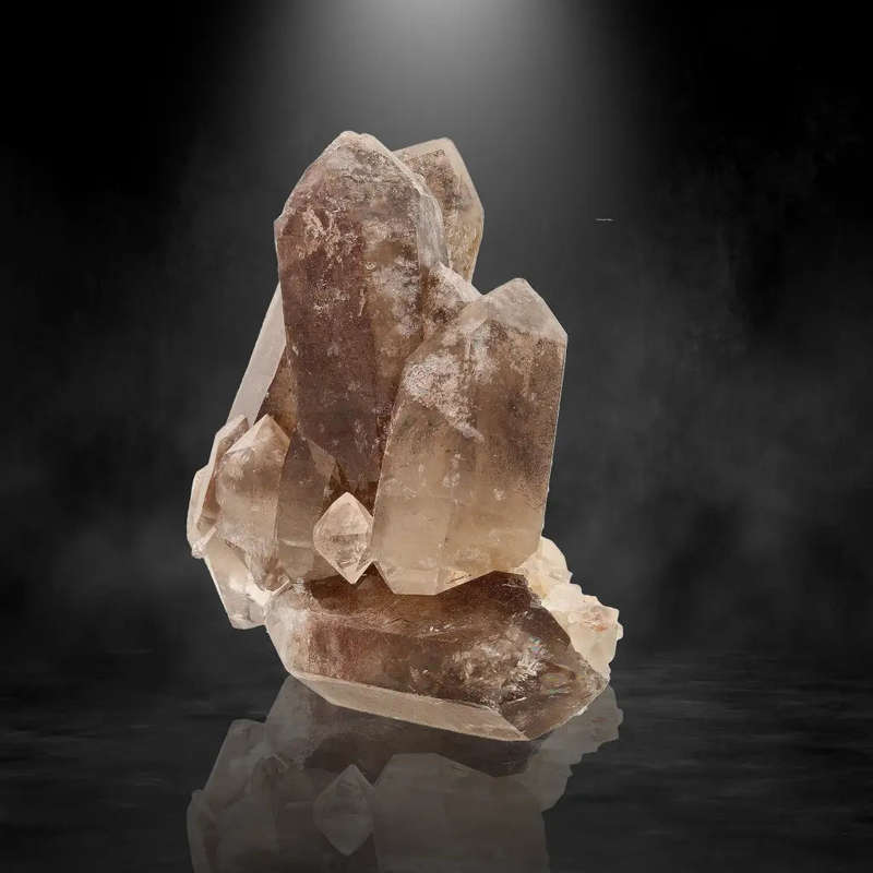 Hematite-Stained Smoky Quartz from Northern Cape