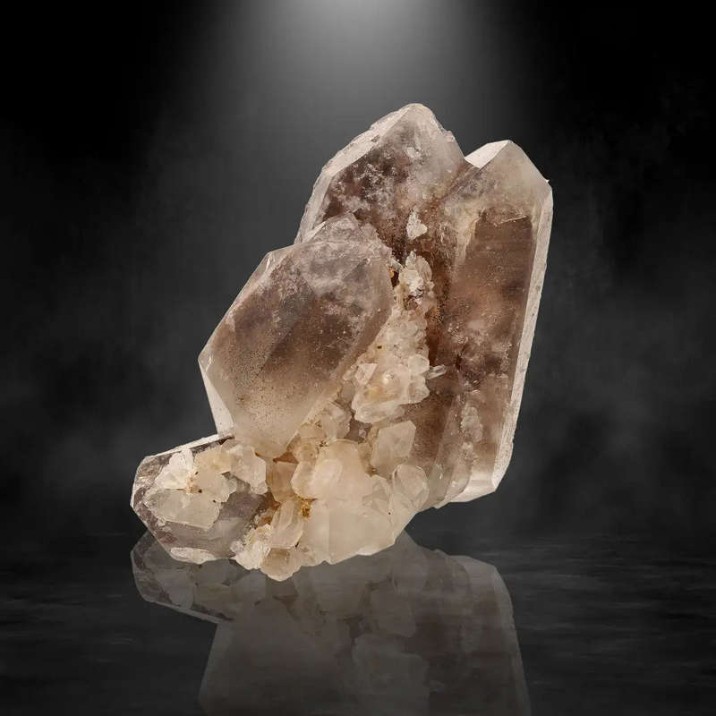 Hematite-Stained Smoky Quartz from Northern Cape
