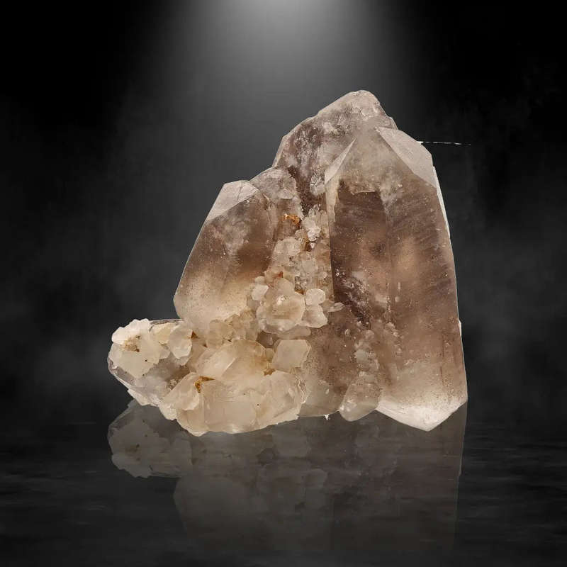 Hematite-Stained Smoky Quartz from Northern Cape