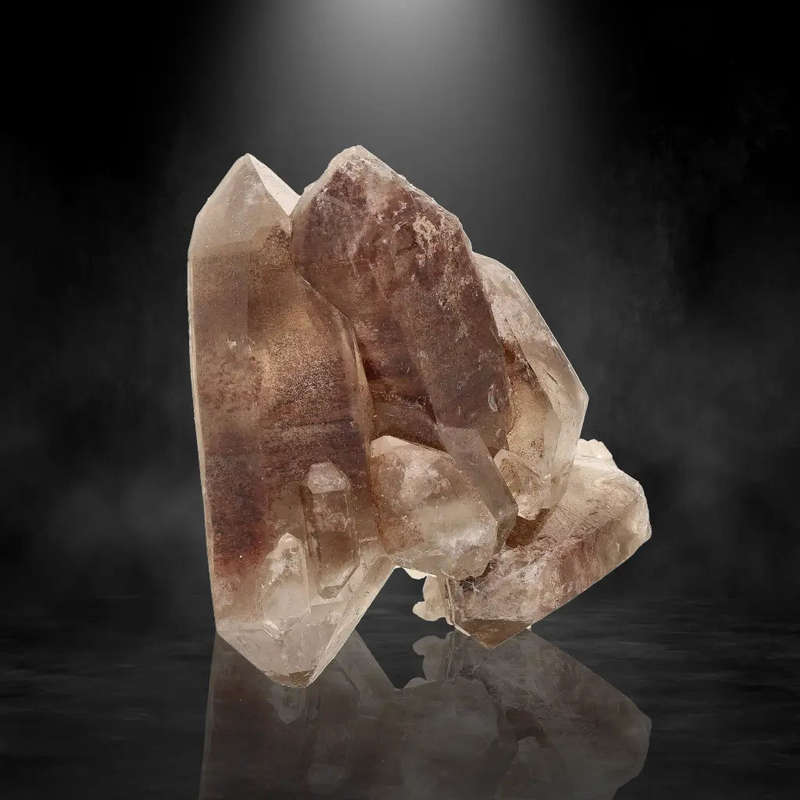 Hematite-Stained Smoky Quartz from Northern Cape