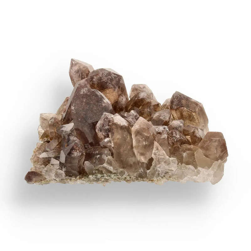 Orange River Smoky Quartz Featuring Hematite Phantom Layers