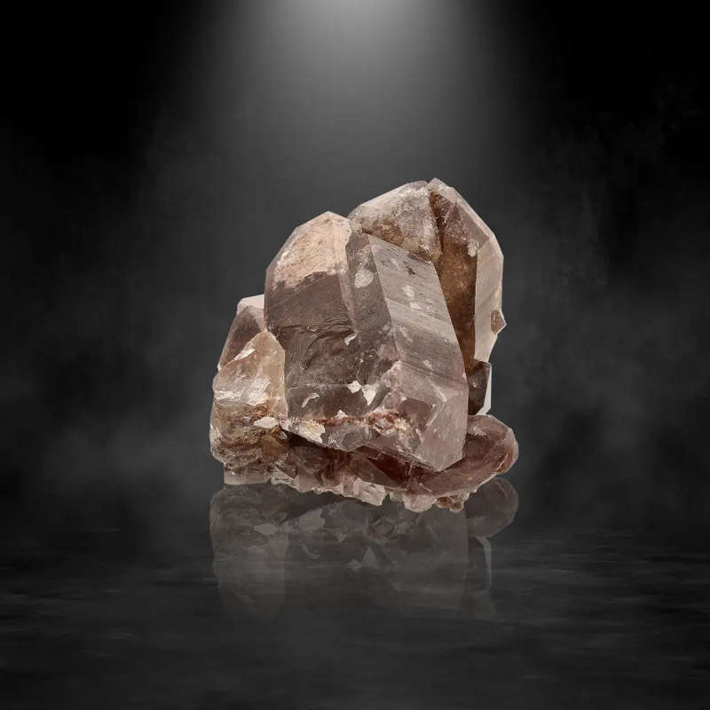 Deep Red Hematite Quartz from South Africa's Heart