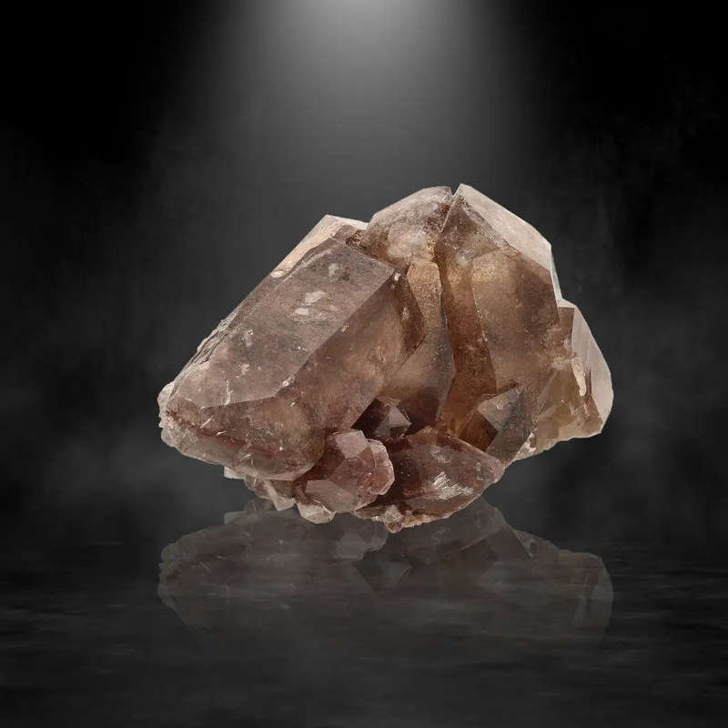 Deep Red Hematite Quartz from South Africa's Heart