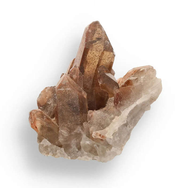 South African Smoky Hematite Quartz with Mirror Shine