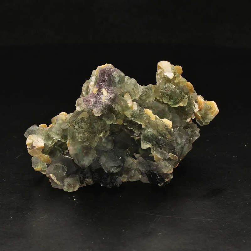 Fluorite and Muscovite Crystal Cluster from Erongo, Namibia