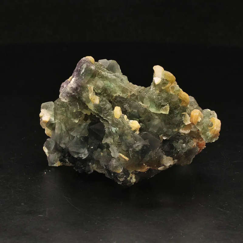 Fluorite and Muscovite Crystal Cluster from Erongo, Namibia