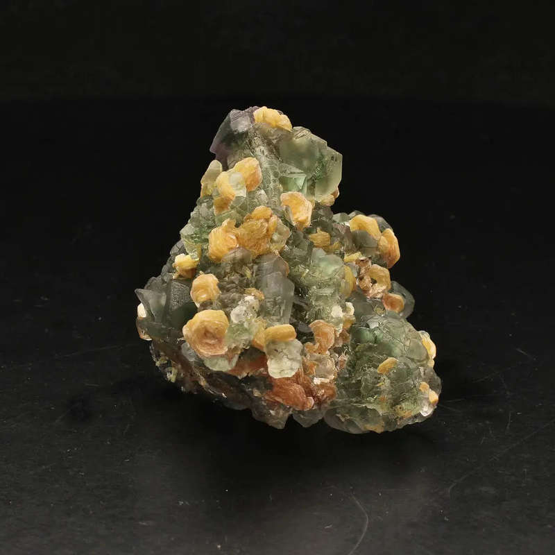 Fluorite and Muscovite Crystal Cluster from Erongo, Namibia