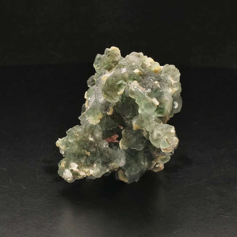 Fluorite and Muscovite Crystal Cluster from Erongo
