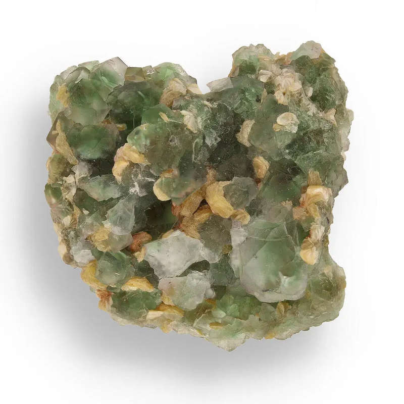 Fluorite and Muscovite Cluster from Erongo, Namibia