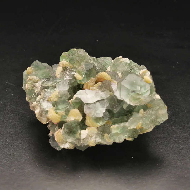 Fluorite and Muscovite Cluster from Erongo, Namibia