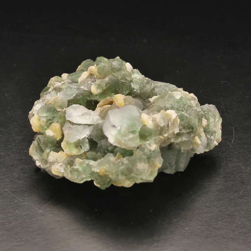 Fluorite and Muscovite Cluster from Erongo, Namibia